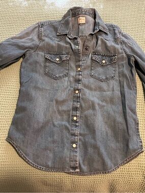 GAP Light Wash Denim Shirt